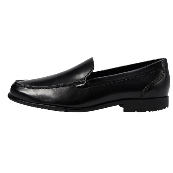 Rockport Mens Classic Lite Venetian Loafers US 15 Wide Black Leather NIB - Picture 2 of 13